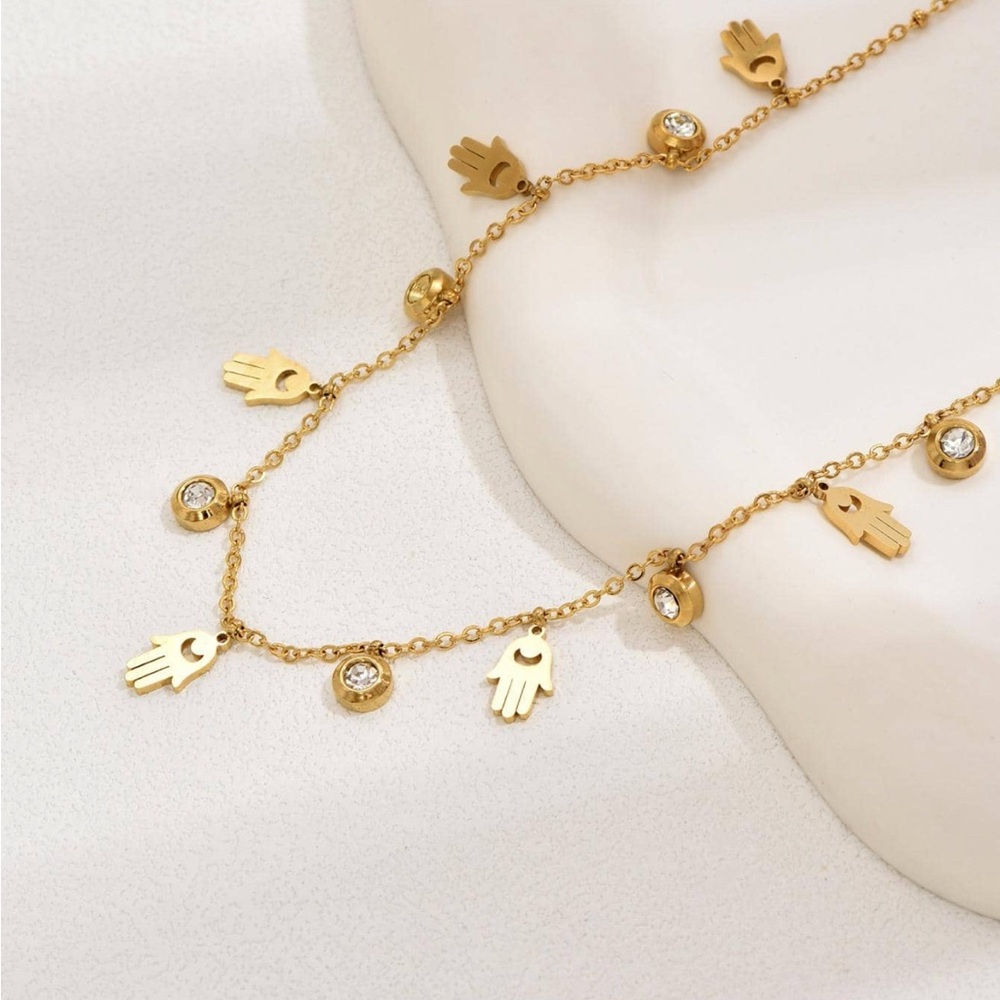 Gold Charm Necklace
